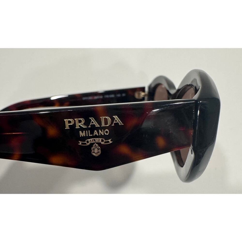 PRADA PR 26ZS Tortoise Sunglasses Retro Luxury Designer Chic Italy Sunnies - Picture 5 of 6